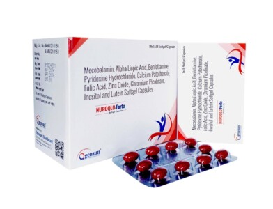 MECOBALAMIN ALPHA LIOPIC ACID BENFOTIAMINE PYRIDOXINE HYDROCHLORIDE, CALCIUM PATOTHENATE FOLIC ACID ZINC OXIDE CHROMIUM PICOLINATE INOSITOL LUTEIN SOFTGEL CAPSULE NUROQLO UROPSY LIFESCIENCES