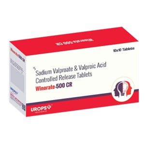 SODIUM VALPORATE VALPORIC ACID WINORATE UROPSY LIFESCIENCES TABLETS