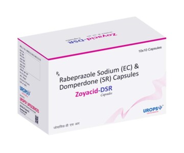 RABEPRAZOLE SODIUM DOMPERIDONE ZOYACID UROPSY LIFESCIENCES CAPSULES