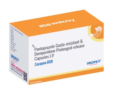 PANTOPRAZOLE GASTRO RESISTANT DOMPERIDONE ZOYAPAN UROPSY LIFESCIENCES CAPSULES